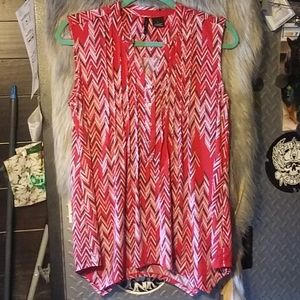 Sleeveless blouse